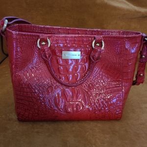 Brahmin red purse